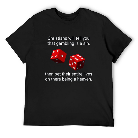 Christian gambling Tshirt