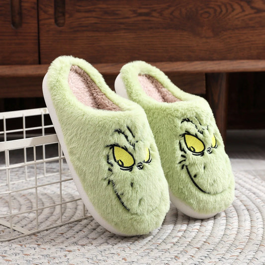 The Grinch slides