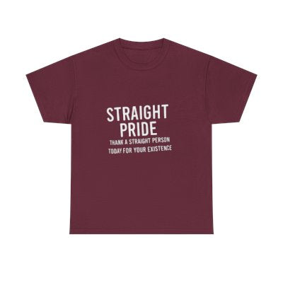 Straight pride t-shirt