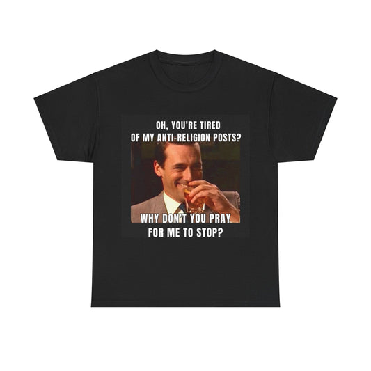 Anti religion tshirt