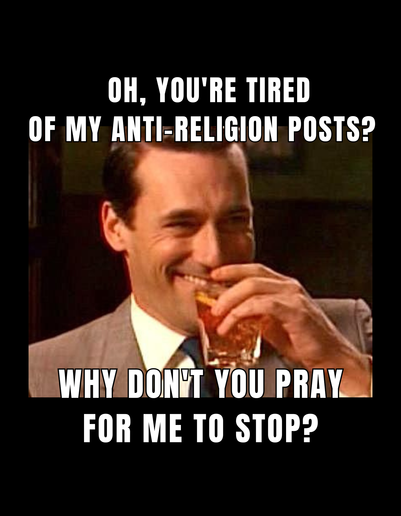 Anti religion tshirt